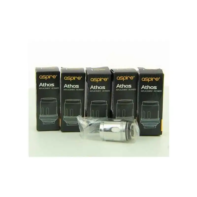 5x Aspire Athos Verdampferköpfe 0.3 ohmLieferumfang: 5x Verdampferköpfe für den Aspire Athos Verdampfer 0.3 ohmfür reichhaltigen Dampf und GeschmackPassen auf den Athos von Aspire &nbsp;&nbsp;&nbsp;&nbsp;4735Aspire12,90&nbsp;CHFsmoke-shop.ch12,90&nbsp;CHF