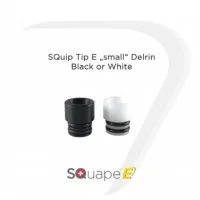 SQuip Tip E "small" Weiss - (510) SquapeLieferumfang:  1x SQuip Tip E "small" Black or White"Farbe: Schwarz oder WeissLuftausgang konisch zulaufendDia: 10.5mmHöhe: 6.5mminkl. zwei O-Ringe montiert4734Stattqualm / Squape8,90 CHFsmoke-shop.ch8,90 CHF