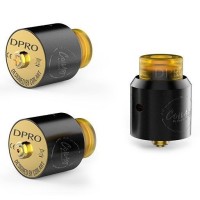 Dpro RDA Noir CoilArt Tröpfler - Metallic - BF 24mmLieferumfang: 1x Dpro RDA Noir CoilArt1 x Bottom Feeding 510 Pin1 x Allen Key2 x Fused Clapton Coil(CoilART Handmade Coil)1 x CottonSpare O-Rings Die CoilART DPRO RDA verfügt über ein Postless-Build-Deck mit vier Anschlüssen, ein intuitives Luftstrom-Konfigurationssystem, ein 24k vergoldetes Deck mit PEEK-Isolatoren und einen Umrüstsatz für die Einspeisung von unten.Durchmesser: 24mmHöhe: 36mmBefüllung: von oben oder von unten (bottom feeder - squonking)Auswechselbarer 510 Pin510 KonnektorMaterialien: Edelstahl, Ultem und PEEKLieferumfang:1x DPRO RDA Selbstwickler2x Fused Clapton Ni80 Wicklungen in 0.3ohm2x Japanische Watte1x BF Pin (Bottom Feeder)1x Ersatz O-Ringe und Ersatzschrauben1x Inbusschlüssel4732Coilart13,30 CHFsmoke-shop.ch13,30 CHF