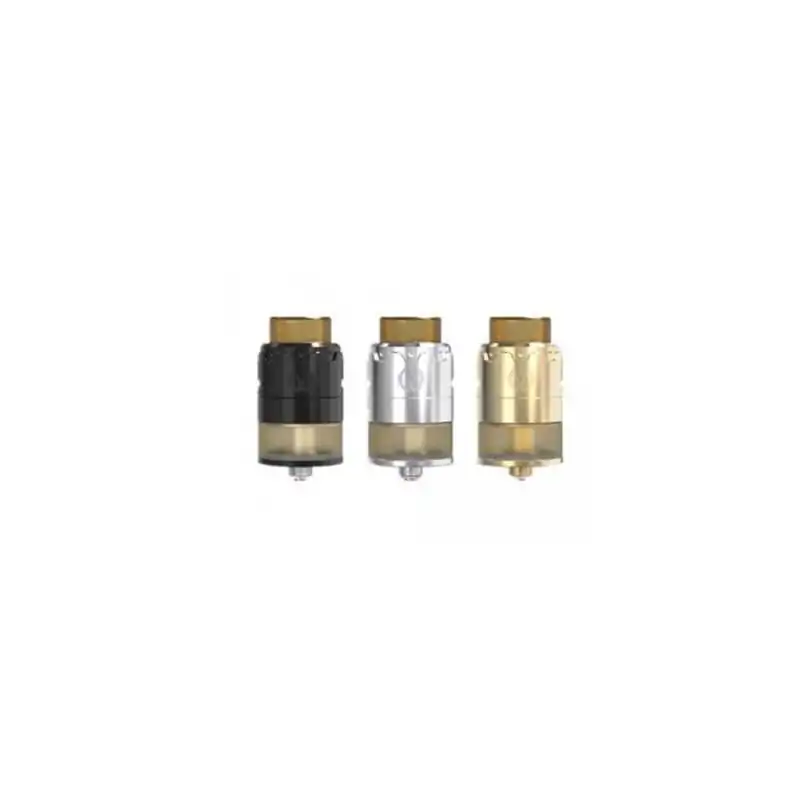 Pyro 24 RDTA Vandy Vape 24.4 mm Single / Dual Coil - SilberLieferumfang1 Pyro RDTA 1 Replacement Tube 1 Doc-Tip 810 Adapter 1 510 1 spare parts kitEigenschaftenDimensions: 52x24.4 mm Capacity: 4mlMaterial: Steel / Ultem / gold plated pin / glass / Delrin ... 4900Vandy Vape Full Steam Ahead12,50 CHFsmoke-shop.ch12,50 CHF Pyro 24 RDTA Vandy Vape 24.4 mm Single / Dual Coil - SilberLieferumfang1 Pyro RDTA 1 Replacement Tube 1 Doc-Tip 810 Adapter 1 510 1 spare parts kitEigenschaftenDimensions: 52x24.4 mm Capacity: 4mlMaterial: Steel / Ultem / gold plated pin / glass / Delrin ... 4900Vandy Vape Full Steam Ahead12,50 CHFsmoke-shop.ch12,50 CHF