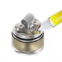 Pyro 24 RDTA Vandy VapeLieferumfang1 Pyro RDTA    1 Replacement Tube    1 Doc-Tip 810    Adapter 1 510    1 spare parts kitEigenschaftenDimensions: 52x24.4 mm     Capacity: 4mlMaterial: Steel / Ultem / gold plated pin / glass / Delrin ... 4900Vandy Vape Full Steam Ahead22,80 CHFsmoke-shop.ch22,80 CHF