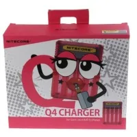 Nitecore Q4 - Ladegerät 4 Schacht - vers. FarbenLieferumfang: 1 x Nitecore Q4 - Ladegerät für 4x Li-Ion, LiFePo, Ni-MH, Ni-CD AkkusDas Nitecore Q4 Ladegerät ist ein Vier-Schacht-Ladegerät zum Laden von Li-Ion und Li-Ion IMR Akkus. Die vier Ladeschächte arbeiten unabhängig voneinander. Ein maximaler Ladestrom von 2A wird bei der Nutzung von zwei Ladeschächten (Schacht 1 und 4) erreicht.Farbe: Transparent4820Nitecore21,00 CHFsmoke-shop.ch21,00 CHF