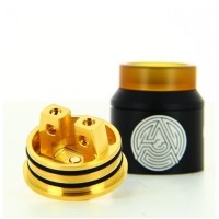 Artha BF RDA von Advken 24 mmLieferumfang: 1 x Artha RDA, 1 x Doctor Coil Screwdriver 1 x Bottom Feeder Pin 2 x Coils2 x Screws, 3 x O-ringsEigenschaften: Stainless steel construction;510 threading connection;Diameter: 24mm;24K gold plated deck;Dual post design with single coiling hole on each;Dual coil configuration;Deep juice well;Adjustable side airflow control;810 drip tip included;Comes with bottom feeder pinpin 5164Advken Vape28,10 CHFsmoke-shop.ch28,10 CHF
