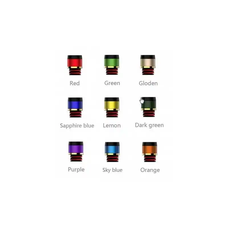 Drip Tip 510 - Crown - mit 2 o-ringen von UwellLieferumfang: 1x Drip Tip für alle 510 anschlüsse , von IjoyDrip Tip Crown&nbsp;verschiedene FarbenHier erhalten Sie die tollen Uwell Crown 3 / Uwell Crown 3 Mini Drip Tips. Diese passen auf alle gängigen Verdampfer mit 510er Drip Tip Aufnahme.5224Uwell 3,90&nbsp;CHFsmoke-shop.ch3,90&nbsp;CHF