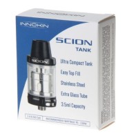 Scion Tank 3.5 ml / Oceanus Tank + Extra GlasLieferumfang: 1x Scion Tank 3.5 ml  / Oceanus Tank 1 x SCION Tank2 x SCION Kanthal BVC 0.28ohm Coils1 x Extra Glas1 x Vape Band1x Spare O RingsInnokin SCION Sub Ohm Tank features 3.5ml juice capacity and top refill,510 spring loaded connector and adjustable airflow system. The SCION Sub Ohm Tank is specially designed for vapers seeking terrific flavor AND deep, rich clouds. 5378Innokin7,20 CHFsmoke-shop.ch7,20 CHF