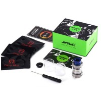 Wotofo Bravo 25 mm RTA (Selbstwickelverdampfer) - BlauLieferumfang:  1 Bravo RTA (Selbstwickelverdampfer von WOTOFO1 Manual 1 pyrex tube (4.5ml)1 pyrex tube (6ml)1 Drip Tip 5101 bag of Japanese Cotton3 Comp Wire resistors Ni801 Lot of accessories and screw5556Wotofo 18,00 CHFsmoke-shop.ch18,00 CHF