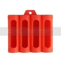 4 Fach Silikon Etui für 18650 Akkus Coil MasterLieferumfang:  1x Silikon Etui zum schutz Ihrer 18650 Akkus (Platz für 4 Batterien)(Akkus niemals lose / ungeschützt in Tasche oder Hosensack rumtragen , Kurzschlussgefahr durch Metallteile)Farbe: rotMarke: Coiler Master5598Coil Master3,90 CHFsmoke-shop.ch3,90 CHF
