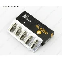 5x Coils Aspire BVC für CE5- ET-S Vivi Nova - 1.6 ohmAspire Ersatzverdampfer für Aspire Vivi Nova und Aspire Maxi, Aspire BT- BT-S, Aspire CE5 CE5+BVC , Bottom Vertical&nbsp;Coil ErsatzverdampferLieferumfang: 5er Packung 1.6 ohm oder 1.8 ohm Passend auf: Aspire BDC &nbsp;&amp; BVC Aspire CE5-S BDC Aspire ET-S BDC Pyrex Coil vertikal&nbsp;Dual Coil (BVC) Funkionieren nicht auf Nautilus and Nautilus Mini&nbsp; (Siehe Natuilus Coil BVC) &nbsp;477Aspire9,90&nbsp;CHFsmoke-shop.ch9,90&nbsp;CHF