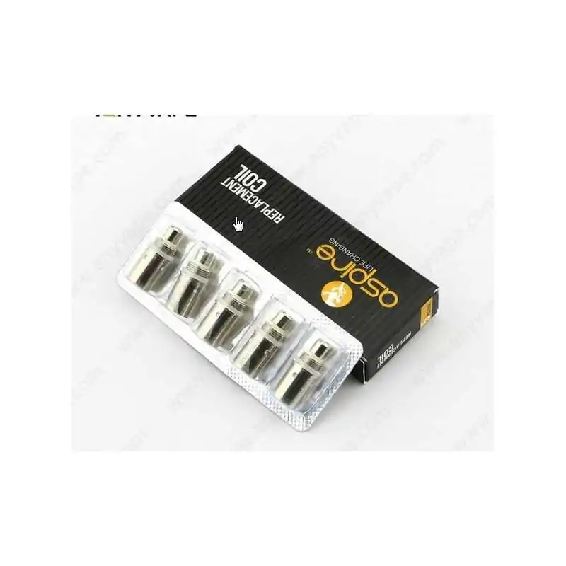 5x Coils Aspire BVC für CE5- ET-S Vivi Nova - 1.6 ohmAspire Ersatzverdampfer für Aspire Vivi Nova und Aspire Maxi, Aspire BT- BT-S, Aspire CE5 CE5+BVC , Bottom Vertical Coil ErsatzverdampferLieferumfang: 5er Packung 1.6 ohm oder 1.8 ohm Passend auf: Aspire BDC  &amp; BVC Aspire CE5-S BDC Aspire ET-S BDC Pyrex Coil vertikal Dual Coil (BVC) Funkionieren nicht auf Nautilus and Nautilus Mini  (Siehe Natuilus Coil BVC)  477Aspire2,50 CHFsmoke-shop.ch2,50 CHF