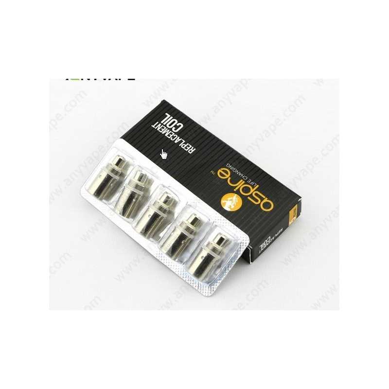 5x Coils Aspire BVC für CE5- ET-S Vivi Nova - 1.6 ohmAspire Ersatzverdampfer für Aspire Vivi Nova und Aspire Maxi, Aspire BT- BT-S, Aspire CE5 CE5+BVC , Bottom Vertical Coil ErsatzverdampferLieferumfang: 5er Packung 1.6 ohm oder 1.8 ohm Passend auf: Aspire BDC  &amp; BVC Aspire CE5-S BDC Aspire ET-S BDC Pyrex Coil vertikal Dual Coil (BVC) Funkionieren nicht auf Nautilus and Nautilus Mini  (Siehe Natuilus Coil BVC)  477Aspire2,70 CHFsmoke-shop.ch2,70 CHF