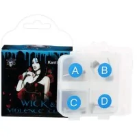 Demon Killer - Wick & violence Coils Kanthal A1Demon Killer - Wick &amp; violence Coils (Vorgebaute Coils)Cotton: 10pcsCoil Material: Kanthal A1Coil Type and Resistance:A Alien V2 0.25ohm 2 StückB Tsuka 0.25ohm 2 StückC Framed Clapton 0.26ohm 2 StückD Staple Staggered Fused 0.30ohm 2 Stück6018Demon Killer6,20 CHFsmoke-shop.ch6,20 CHF