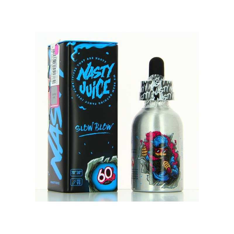 50 ml SLOW BLOW von Nasty JuiceLieferumfang:  50 SLOW BLOW von Nasty JuiceGeschmack: The flavour of pineapple layered with lime soda. PG / VG 30 / 70 - 00mg Überdosisertes E-LiquidE-Liquide 50ML 0MG BoostMade in Malaysia - 70 VG6128Nasty Juice19,90 CHFsmoke-shop.ch19,90 CHF