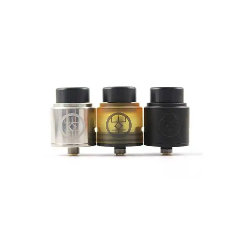 Breath RDA von Advken 24 mmLieferumfang: 1x Breath RDA von AdvkenAdvken Breath RDA is 24mm in diameter with 5mm deep juice well. It features dual posts design for easy dual coils building. With adjustable bottom airflow system, the Breath RDA will bring you an unbeatable flavor.Eigenschaften:5mm deep juice well Adjustable bottom airflow controlDual posts for easy dual coils installation Gold plated bottom feed pin6390Advken Vape13,00 CHFsmoke-shop.ch13,00 CHF Breath RDA von Advken 24 mmLieferumfang: 1x Breath RDA von AdvkenAdvken Breath RDA is 24mm in diameter with 5mm deep juice well. It features dual posts design for easy dual coils building. With adjustable bottom airflow system, the Breath RDA will bring you an unbeatable flavor.Eigenschaften:5mm deep juice well Adjustable bottom airflow controlDual posts for easy dual coils installation Gold plated bottom feed pin6390Advken Vape13,00 CHFsmoke-shop.ch13,00 CHF