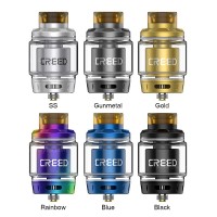 Creed RTA 6.5 ml Selbstwickelverdampfer von GeekvapeLieferumfang: 1x Creed RTA mit 6.5 ml Selbstwickel-Tankverdampfer◾Für grosse Wolken und gute Aromen ◾Kapazität von 4,5ml oder 6.5 ml ◾Ersatz Pyrex für 4.5 ml Tank◾two oder singel Coil wickelbar ◾Neues Luftstromsystem 6433geekvape20,00 CHFsmoke-shop.ch20,00 CHF