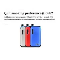 Kit iCub2 von hatman - Pod Verdampfer - Rot -Lieferumfang:&nbsp;1 x Kit iCub21 x Extra pod1 x Gebrauchsanweisung1 x GarantiekarteEigenschaften/Vorteile&nbsp;Sehr handliches Format&nbsp;Podsystem zum selber auffüllen von LiquidsInnovatives System; kein Auslaufen möglich&nbsp;96% zugverhalten wie bei einer TabakzigaretteSchnell aufgeladen innert 90 min.&nbsp;6579Kangertech8,50&nbsp;CHFsmoke-shop.ch8,50&nbsp;CHF