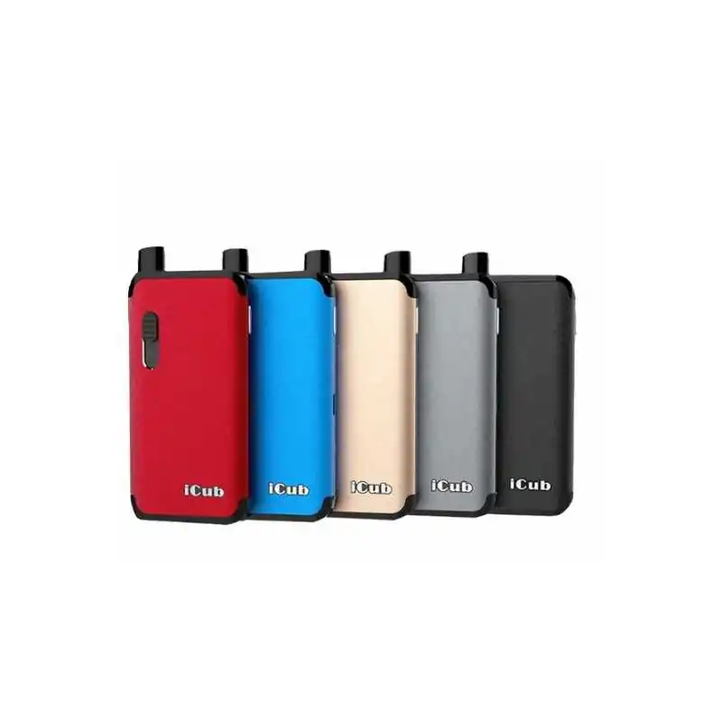 Kit iCub2 von hatman - Pod Verdampfer - Rot -Lieferumfang:&nbsp;1 x Kit iCub21 x Extra pod1 x Gebrauchsanweisung1 x GarantiekarteEigenschaften/Vorteile&nbsp;Sehr handliches Format&nbsp;Podsystem zum selber auffüllen von LiquidsInnovatives System; kein Auslaufen möglich&nbsp;96% zugverhalten wie bei einer TabakzigaretteSchnell aufgeladen innert 90 min.&nbsp;6579Kangertech9,50&nbsp;CHFsmoke-shop.ch9,50&nbsp;CHF