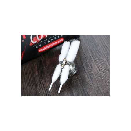 Firebolt Cotton - Vapefly -Easy to Wick- Wickelwatte mit Stab Firebolt Cotton - Vapefly -Easy to Wick- Wickelwatte mit Stab