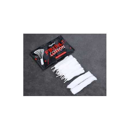 Firebolt Cotton - Vapefly -Easy to Wick- Wickelwatte mit Stab Firebolt Cotton - Vapefly -Easy to Wick- Wickelwatte mit Stab
