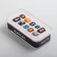 10x Drip Tip Box 510 / 810 Mix vers. Farben von AleaderLieferumfang: 10x Drip Tip 510 / 810 vers. Farbenverschiedene zufällige Resin Farben 5x Drip Tips passend auf 510 5x Drip Tips passend auf 810 6740aleader17,00 CHFsmoke-shop.ch17,00 CHF
