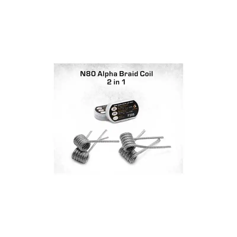 8x N80 Alpha Braid Coil 2in1 - Geekvape - vorgewickelte CoilsLieferumfang: 8x N80 Alpha Braid Coil 2in1 - Geekvape - vorgewickelte Coils+ Coil Tool von Geekvape4x N80 Alpha Braid 26ga+40ga*2 * 16 mit 0.35 ohm4x N80 Alpha Braid 26ga+40ga*3 *16 mit 0.25 ohm 6916geekvape9,00 CHFsmoke-shop.ch9,00 CHF 8x N80 Alpha Braid Coil 2in1 - Geekvape - vorgewickelte CoilsLieferumfang: 8x N80 Alpha Braid Coil 2in1 - Geekvape - vorgewickelte Coils+ Coil Tool von Geekvape4x N80 Alpha Braid 26ga+40ga*2 * 16 mit 0.35 ohm4x N80 Alpha Braid 26ga+40ga*3 *16 mit 0.25 ohm 6916geekvape9,00 CHFsmoke-shop.ch9,00 CHF