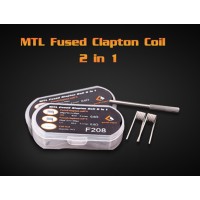 8x MTL Fused Clapton Coil 2 in 1 - Geekvape - vorgewickelte Coils (208)Lieferumfang: 8x MTL Fused Clapton Coil 2 in 1 2 in 1- Geekvape - vorgewickelte Coils + Coil Tool von GeekvapeMaterial: N80 and KA1 for Coils, SS for Coil ToolResistance: 0.6ohm / 0.8ohm   6919geekvape11,90 CHFsmoke-shop.ch11,90 CHF