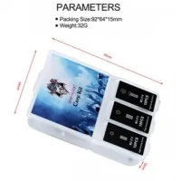 Care Kit DIY tools - Demon Killer WickelwerkzeugLieferumfang: 3x&nbsp;Flötenreiniger/ Pfeifenreiniger zur Pflege deines Drip Tip, Clearomizer oder&nbsp;Gewinde ect.Ideal zum Reinigen und Reparieren&nbsp;von Clearomizern oder&nbsp;alle anderen E-ZigarettenThe Care Kit Incldes:&nbsp;1-Allen Key&nbsp;2-Coil Cleaning Tools&nbsp;2-Demon Killer Vape Bands&nbsp;10-M2.5*4 Round Head Cross Screw&nbsp;10-M2.5*3 Hex Socket Set Screw&nbsp;10-M3.0*3 Hex Socket Set Screw6926Demon Killer5,60&nbsp;CHFsmoke-shop.ch5,60&nbsp;CHF