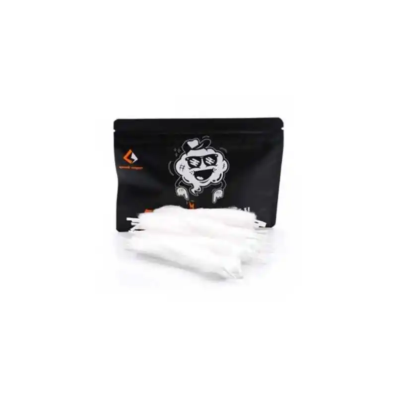 20x Feather Cotton - vorgewickelte Wickelwatte von GeekvapeLieferumfang: 20x Feather Cotton pre-loaded Cotton - vorgewickelte Wickelwatte von GeekvapePremium Qualität aus biologischer WatteOhne Pestizide, Blanchieren oder verunreinigungen in pratkischer AufbewahrungsboxFür ein einfache Neu-bewattung deiner Coils6928geekvape3,40 CHFsmoke-shop.ch3,40 CHF