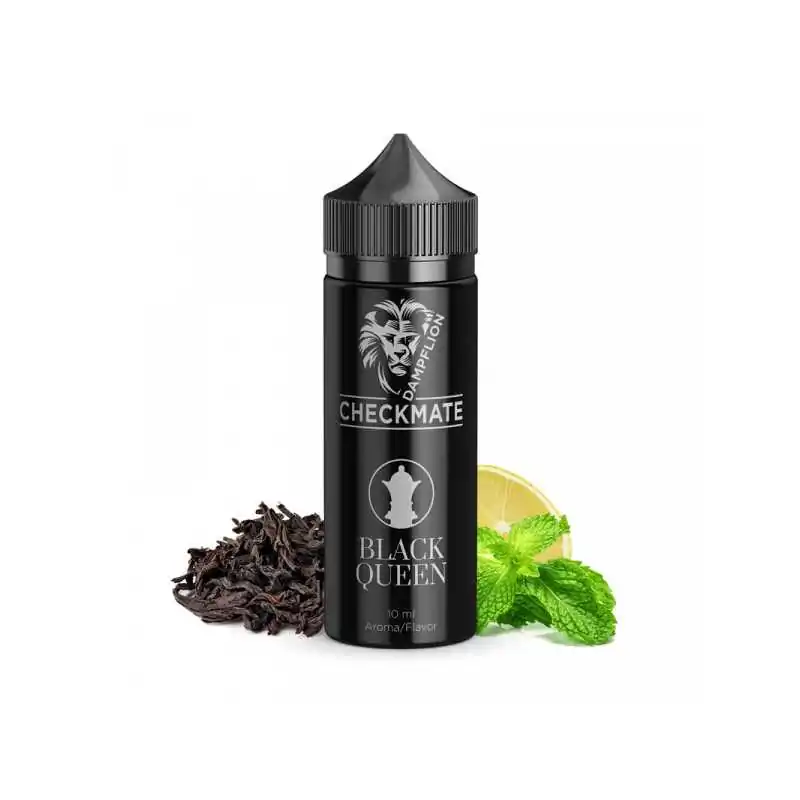 BLACK QUEEN - Dampflion Checkmate Aroma 10mlLieferumfang: 1x Black Queen - Dampflion Aroma 10mlGeschmack: Dampflion Checkmate - Black Queen ist ein frischer, aufgebrühter, schwarzer Tee, fein abgestimmt mit Minze und einem schönen Schuss frischer Zitrone.Dosierung: 10ml PET Flasche mit Kunststoff Schraubkappe + 120ml Chubby Gorilla Flasche7059Dampflion14,90 CHFsmoke-shop.ch14,90 CHF BLACK QUEEN - Dampflion Checkmate Aroma 10mlLieferumfang: 1x Black Queen - Dampflion Aroma 10mlGeschmack: Dampflion Checkmate - Black Queen ist ein frischer, aufgebrühter, schwarzer Tee, fein abgestimmt mit Minze und einem schönen Schuss frischer Zitrone.Dosierung: 10ml PET Flasche mit Kunststoff Schraubkappe + 120ml Chubby Gorilla Flasche7059Dampflion14,90 CHFsmoke-shop.ch14,90 CHF