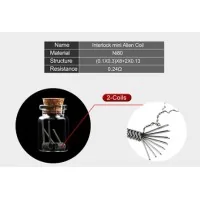 2x Handcraft NI80 Interlock Mini Alien 0.24 ohm - Demon Killer2x Handcraft NI80 Interlock Mini Alien 0.24 ohm - Demon Killer (Vorgebaute Coils) + 2 Reinigungs ToolsMaterial: NI80(0.1x0.3)x8+2x0.13Ohm: 0.24 ohm7136Demon Killer6,00 CHFsmoke-shop.ch6,00 CHF 2x Handcraft NI80 Interlock Mini Alien 0.24 ohm - Demon Killer2x Handcraft NI80 Interlock Mini Alien 0.24 ohm - Demon Killer (Vorgebaute Coils) + 2 Reinigungs ToolsMaterial: NI80(0.1x0.3)x8+2x0.13Ohm: 0.24 ohm7136Demon Killer6,00 CHFsmoke-shop.ch6,00 CHF