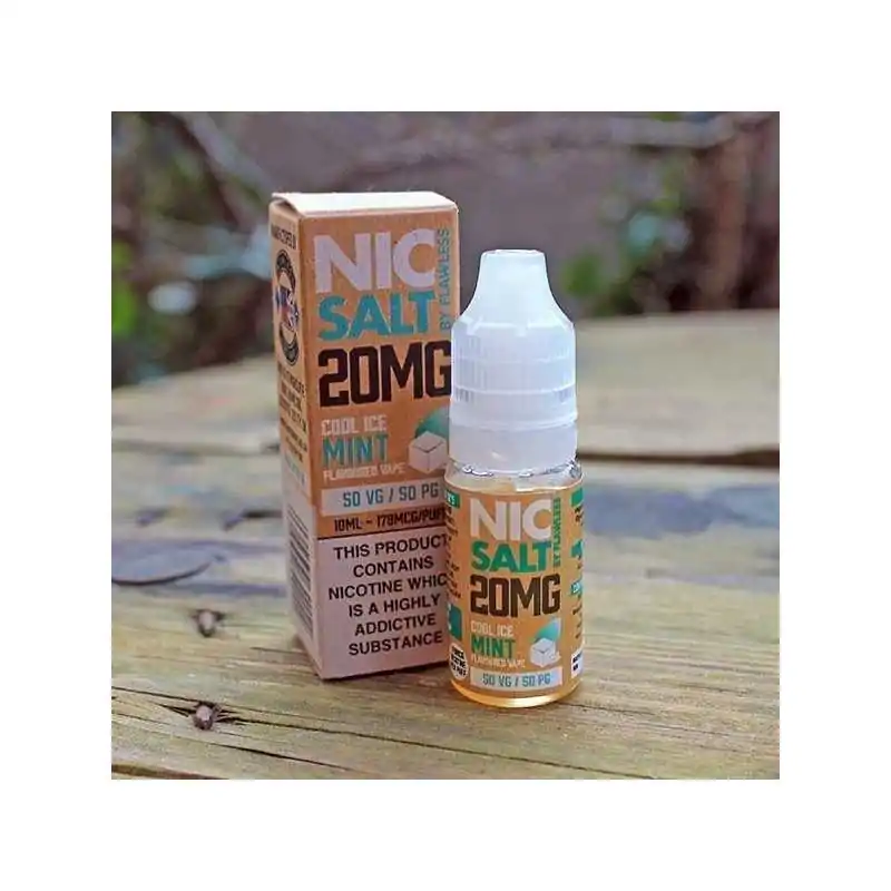 10 ml Nic Salt - Cool ICE Mint 20mg - Nikotinsalz-Lieferumfang: 1x 10ml Nic Salt - Cool ice Mint 20mg&nbsp; - Nikotinsalz-10ml Pet 50/50 VP/PGGeschmack:&nbsp;&nbsp;Ice cool mint flavour.&nbsp;7177Flawless E-Liquid UK6,50&nbsp;CHFsmoke-shop.ch6,50&nbsp;CHF