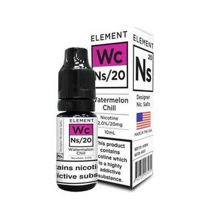 Watermelon Chill 10ml Nic Salts by Element 20mg Watermelon Chill 10ml Nic Salts by Element 20mg