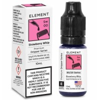 Strawberry Whip 10ml Nic Salts by Element 20mg