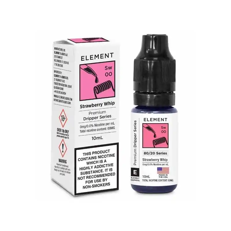 Strawberry Whip 10ml Nic Salts by Element 10mgLieferumfang: Strawberry Whip 10ml Nic Salts by Element 10/20mgGeschmack: Von Erdbeeren perfekt reif gepflückt zur richtigen Zeit. Sie werden am Beginn des Frühlings in einem offenen Erdbeerfeld schwebenPG/VG: 50/50Ideal für Pod Systeme oder zum Beimischen von Liquids Nikotin: 20mg Nikotinsalz TPD2 ready7224Element4,00 CHFsmoke-shop.ch4,00 CHF Strawberry Whip 10ml Nic Salts by Element 10mgLieferumfang: Strawberry Whip 10ml Nic Salts by Element 10/20mgGeschmack: Von Erdbeeren perfekt reif gepflückt zur richtigen Zeit. Sie werden am Beginn des Frühlings in einem offenen Erdbeerfeld schwebenPG/VG: 50/50Ideal für Pod Systeme oder zum Beimischen von Liquids Nikotin: 20mg Nikotinsalz TPD2 ready7224Element4,00 CHFsmoke-shop.ch4,00 CHF