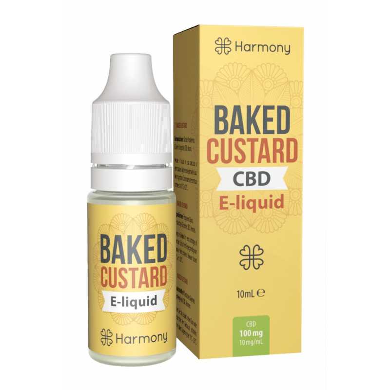 10 ml Baked Custard CBD Liquid von Meetharmony vers. StärkenLieferumfang: 10 ml Baked Custard CBD Liquid von Meetharmony vers. StärkenVerschiedene CBD Stärken auswählbarGeschmack:  Genau passend zur Winterzeit bringt Harmony sein erstes CBD-Liquid mit cremigem Aroma auf den Markt.Der feine Geschmack erinnert an Vanillepudding mit einem zarten Hauch von Haselnuss.7248MeetHarmony CBD Liquids6,30 CHFsmoke-shop.ch6,30 CHF