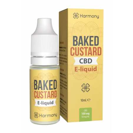 10 ml Baked Custard CBD Liquid von Meetharmony vers. Stärken 10 ml Baked Custard CBD Liquid von Meetharmony vers. Stärken