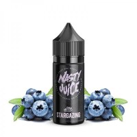 30 ML - Stargazing - Nasty Juice Aroma -Nasty Juice bringt seine bliebten Liquide nun auch als Aroma: Nasty Juice Aroma - Stargazing Aroma, dunkel Heidelbeeren treffen auf weitere Noten dunkler und roter BeerenAroma: Heidelbeere , BeerenmixInhalt: 30 ml AromaDosierempfehlung: 20 %Inhaltsstoffe: Propylenglykol,Glycerin, Natürliche und naturidentische Aromen7300Nasty Juice12,90 CHFsmoke-shop.ch12,90 CHF