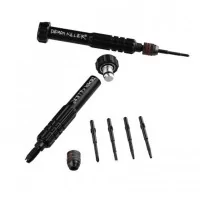 DIY Kit - Demon Killer - Wickelwerkzeug SetLieferumfang:&nbsp;DIY Kit - Demon Killer - Wickelwerkzeug Set&nbsp;1 x Pince coupante1 x Ciseaux2 x Brosses de nettoyage1 x Chiffon&nbsp;doux1 x Pince en céramique1 x Pince en acier inoxydable1 x Tournevis1 x Sac de transport Demonkiller7429Demon Killer22,90&nbsp;CHFsmoke-shop.ch22,90&nbsp;CHF