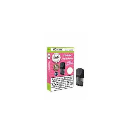 3x Nachfüll Pods Apfel Himbeer Tasty für IKONE Podsystem