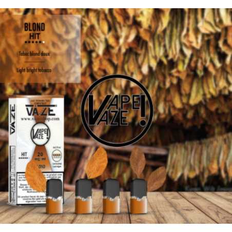Vaze - Blonde - 4 Pack Pods TPD2 20mg Vaze - Blonde - 4 Pack Pods TPD2 20mg