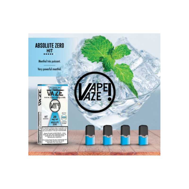 Vaze - Absolue Zero - 4 Pack Pods TPD2 20mg Vaze - Absolue Zero - 4 Pack Pods TPD2 20mg