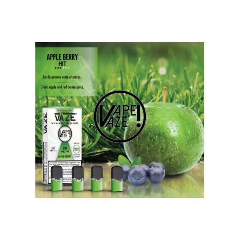 Vaze - Apple Berry (Pomme Müre) - 4 Pods TPD2 20mgLieferumfang: Vaze - Apple Berry - 4 Pack Pods TPD2 20mgTPD2 ready - Zum nachfüllen für die Vaze Pod / JuulGeschmack:  Spüren Sie die Frische von Apfel und Beeren. Ein perfekter tropischer Geschmack für den Sommer!Nikotin: 20mg (TPD2 ready) Juul kompatibel7509Vaze12,90 CHFsmoke-shop.ch12,90 CHF