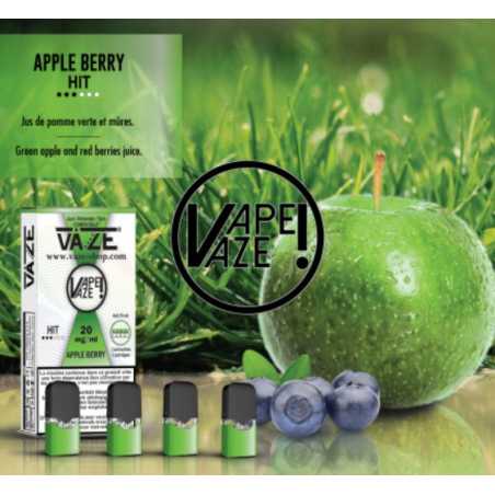 Vaze - apple berry - 4 Pack Pods TPD2 20mg Vaze - apple berry - 4 Pack Pods TPD2 20mg