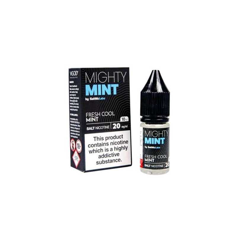 Mighty Mint Nic Salt Liquid von VGOD (20mg Nikotinsalz)Lieferumfang: 1x 10ml Mighty Mint Nic Salt Liquid von VGOD (20mg Nikotinsalz) Geschmack: Mit dem Mighty Mint Nikotinsalz E-Liquid von VGOD geniessen Sie einen frischen Minze Geschmack mit einem angenehmen Hauch von Menthol. Ein Alltags Geschmack für die, die es frisch mögen.Nikotin: 20vmg Nikotinsalz7556Vgod 3,50 CHFsmoke-shop.ch3,50 CHF