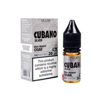 Cubano Silver Nic Salt Liquid von VGOD (20mg Nikotinsalz)Lieferumfang: 1x 10ml Cubano Silver Nic Salt Liquid von VGOD (20mg Nikotinsalz) Geschmack: VGOD's Cubano Silver E-Liquid ist für die absoluten Geniesser gedacht. Eine vollmundige, kubanische Zigarre mit einer warmen Kopfnote von Vanillepudding, angereichert mit einem Hauch an Gewürzen und süssem, karamellisiertem braunen Zucker und Honig - eine perfekte Mischung zum Entspannen und Geniessen7554Vgod 6,90 CHFsmoke-shop.ch6,90 CHF