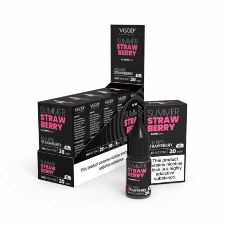 Summer Strawberry Nic Salt Liquid von VGOD (20mg Nikotinsalz) Summer Strawberry Nic Salt Liquid von VGOD (20mg Nikotinsalz)