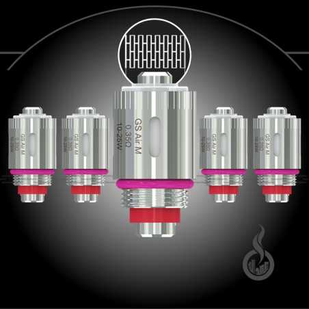 5x Eleaf GS Air M (MESH) Heads 0.35 ohm Verdampferköpfe 5x Eleaf GS Air M (MESH) Heads 0.35 ohm Verdampferköpfe