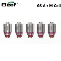 5x Eleaf GS Air M/S (MESH) Heads 0.35 ohm VerdampferköpfeLieferumfang: 5x Eleaf GS Air M (MESH) Heads 0.35 ohm Verdampferköpfe&nbsp;1.6 Ohm GS AIR S7618Esmoka/Eleaf8,20&nbsp;CHFsmoke-shop.ch8,20&nbsp;CHF