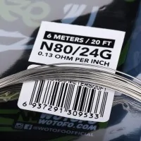 6-Meter Ni80 Competition Wire Wotofo (Wickeldraht)Lieferumfang: 6 Meter Ni80 Competition Wire Wotofo (Wickeldraht) Material: N80Wotofo Ni80 Competition Wire is available in 24 or 26 gauge. Low Resistance wire is perfect for sub ohm coil builds. Wotofo Ni80 Competition Wire are premium quality wires so they are easy to handle and cut. Hersteller Wotofo7779Wotofo 4,10 CHFsmoke-shop.ch4,10 CHF 6-Meter Ni80 Competition Wire Wotofo (Wickeldraht)Lieferumfang: 6 Meter Ni80 Competition Wire Wotofo (Wickeldraht) Material: N80Wotofo Ni80 Competition Wire is available in 24 or 26 gauge. Low Resistance wire is perfect for sub ohm coil builds. Wotofo Ni80 Competition Wire are premium quality wires so they are easy to handle and cut. Hersteller Wotofo7779Wotofo 4,10 CHFsmoke-shop.ch4,10 CHF