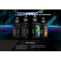 Vandy Vape - Jackaroo Kit ink. VerdampferLieferumfang: Vandy Vape - Jackaroo KitKraftvolle E-Zigarette mit 100 Watt Leistung, 5,0 ml Liquidvolumen, Mesh Coil und einer IP-67 Zertifiizierung (wasser-, kratz- und stoßfest sowie staubgeschützt)Betrieben durch eine 21700er oder 18650er Akkuzelle (nicht im Lieferumfang)7936Vandy Vape Full Steam Ahead55,00 CHFsmoke-shop.ch55,00 CHF