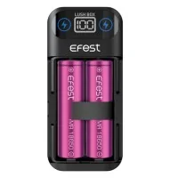 Powerbank / Ladegerät Lush Box von EfestLieferumfang: Powerbank / Ladegerät Lush Box von Efestfür 2x 18650 Batterien (nicht im Lieferumfang enthalten)Das Lush Box-Ladegerät bietet die Möglichkeit, 2 18650 Batterien auf 1 A oder 1 Batterie auf 2 A aufzuladen und dient gleichzeitig als Powerbank zum Aufladen Ihrer Hightech-Geräte.8077Efest19,90 CHFsmoke-shop.ch19,90 CHF Powerbank / Ladegerät Lush Box von EfestLieferumfang: Powerbank / Ladegerät Lush Box von Efestfür 2x 18650 Batterien (nicht im Lieferumfang enthalten)Das Lush Box-Ladegerät bietet die Möglichkeit, 2 18650 Batterien auf 1 A oder 1 Batterie auf 2 A aufzuladen und dient gleichzeitig als Powerbank zum Aufladen Ihrer Hightech-Geräte.8077Efest19,90 CHFsmoke-shop.ch19,90 CHF